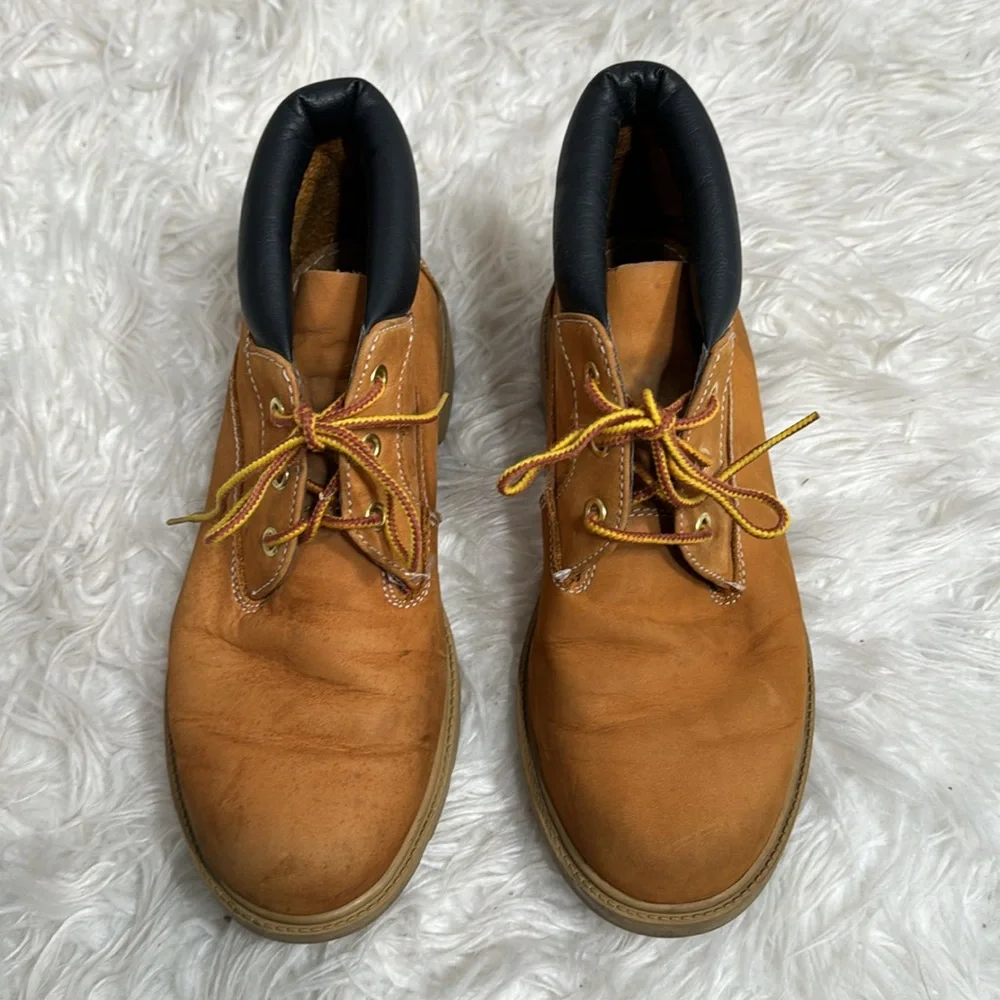 TIMBERLAND CHUKKA TAN LEATHER WATERPROOF BOOTS